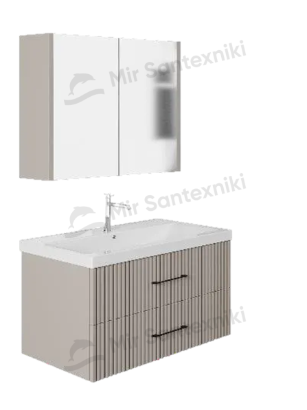 Комплект мебели для ванной комнаты LİANA 80